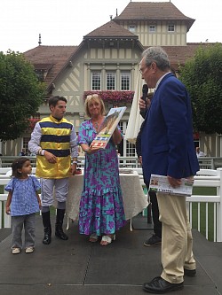 Remise de prix au jockey