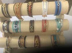 Bracelets en cuir FAIT MAIN